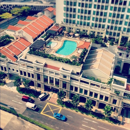 [PIC] InterContinental Singapore - Rooftop Swimming Pool